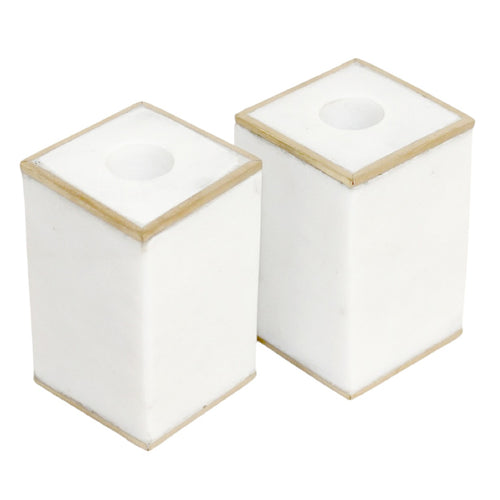 Centennial Marble Candleholder Set of 2