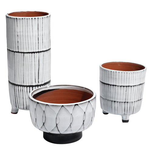 Jamie Young Striae Vessel Set of 3