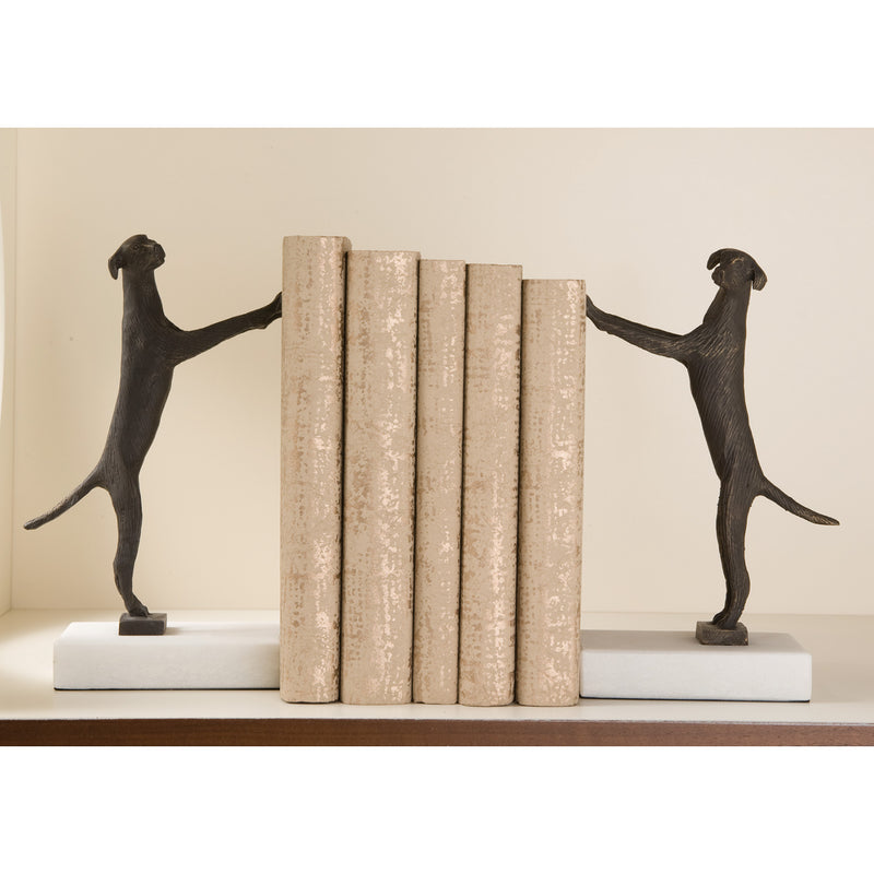 Global Views Golden Retriever Bookend Set