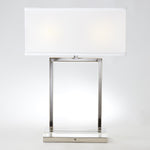 Global Views Mini Crystal Slab Table Lamp