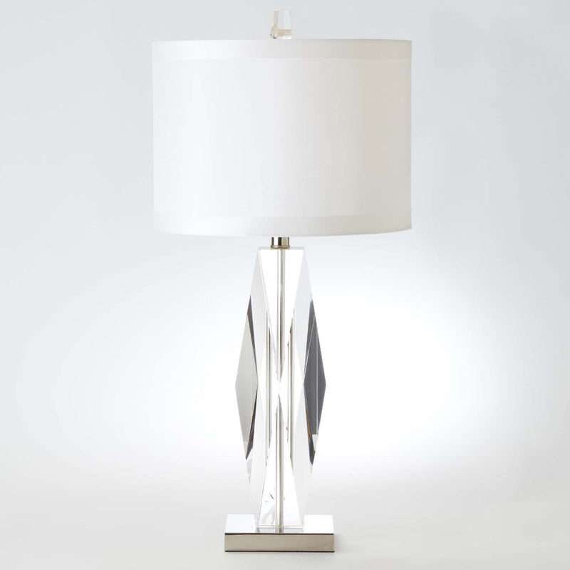 Global Views Faceted Crystal Table Lamp