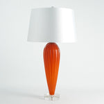 Global Views Teardrop Glass Table Lamp