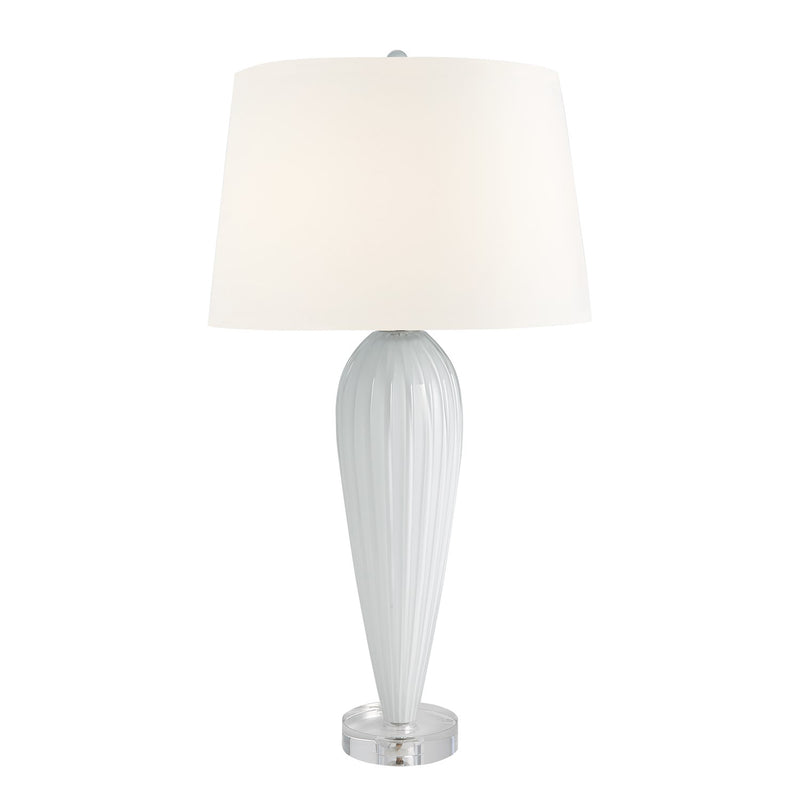 Global Views Teardrop Glass Table Lamp