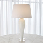 Global Views Teardrop Glass Table Lamp