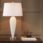 Global Views Teardrop Glass Table Lamp