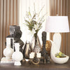 Global Views Teardrop Glass Table Lamp