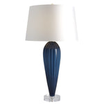 Global Views Teardrop Glass Table Lamp