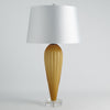 Global Views Teardrop Glass Table Lamp