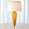 Global Views Teardrop Glass Table Lamp