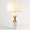 Global Views Marble Cinch Table Lamp