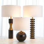 Global Views Marble Slack Table Lamp