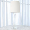 Global Views Modern Crystal Column Table Lamp