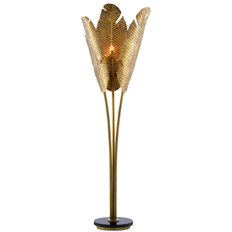 Currey & Co Tropical Floor Lamp