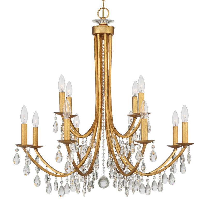 Crystorama Bridgehampton 12-Light Chandelier