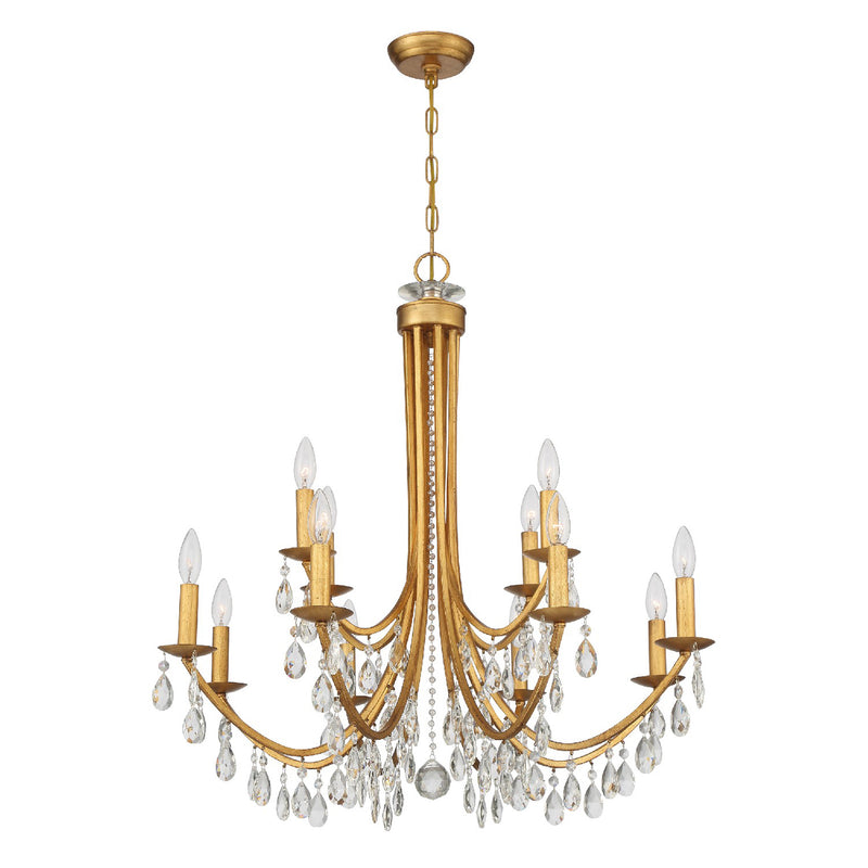 Crystorama Bridgehampton 12-Light Chandelier