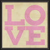 Love Poster Framed Print