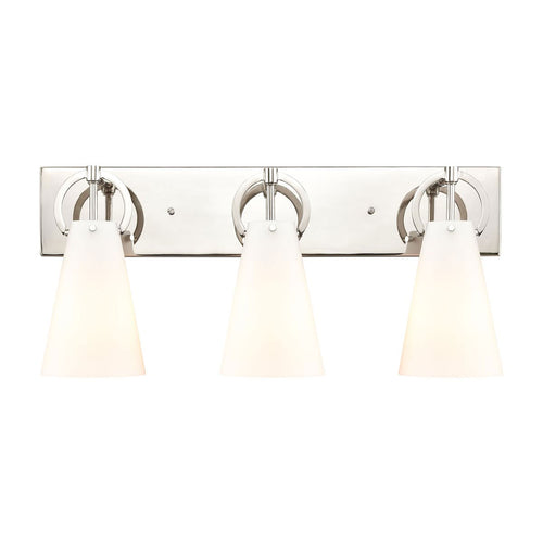 Wimborne Opal 3-Light Bath Vanity Light