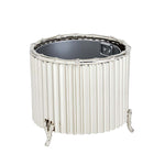 Global Views Corrugated Bamboo Cachepot