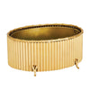 Global Views Corrugated Bamboo Cachepot