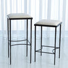 Global Views Hammered Counter Stool