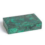 Global Views Malachite Stone Box