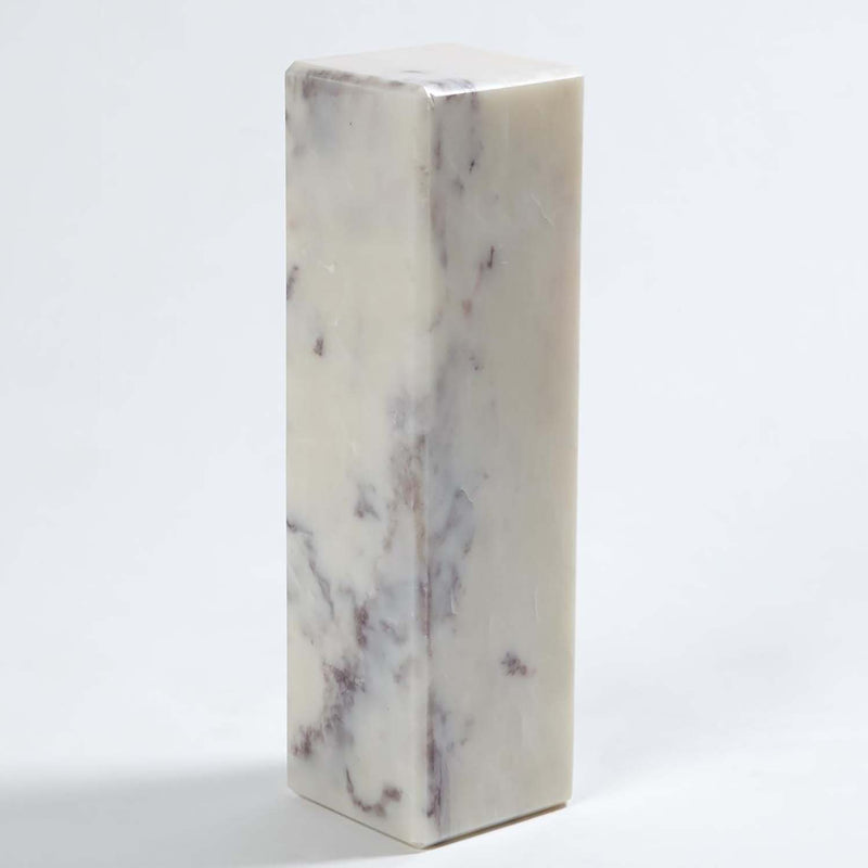 Global Views Marble Mini Medium Pedestal