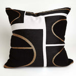 Global Views Brass Loop Throw Pillow