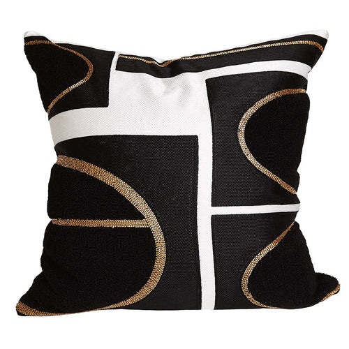 Global Views Brass Loop Throw Pillow