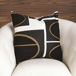 Global Views Brass Loop Throw Pillow