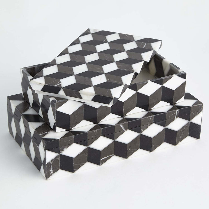 Global Views Escher Marble Box