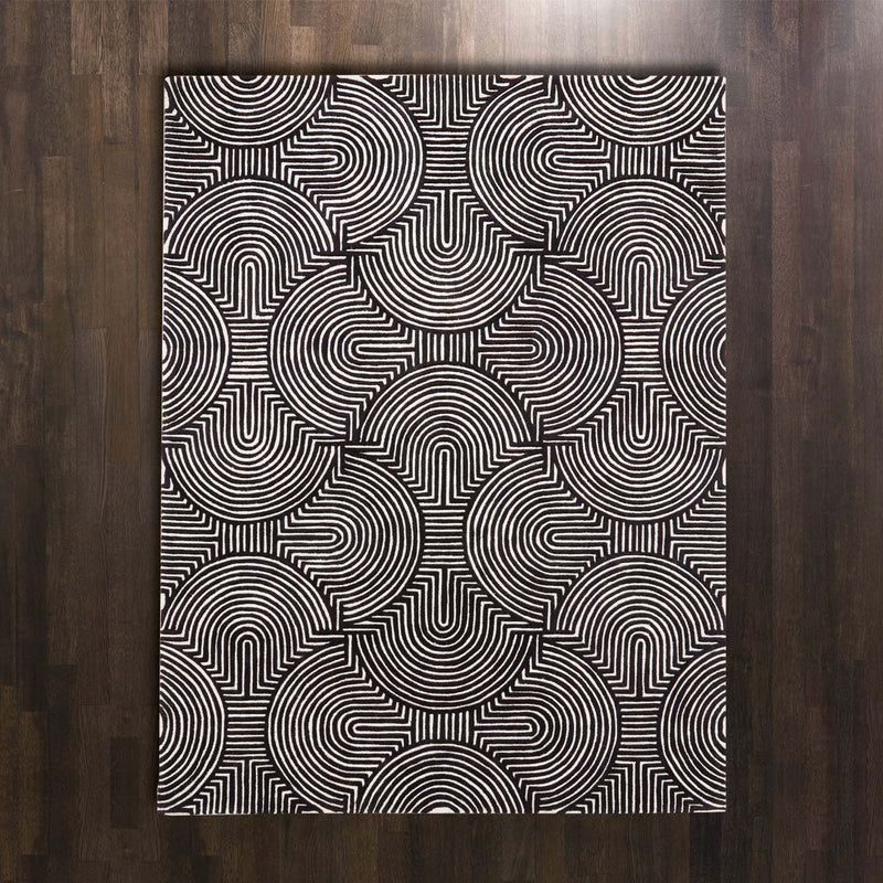 Global Views Arches Handtufted Rug