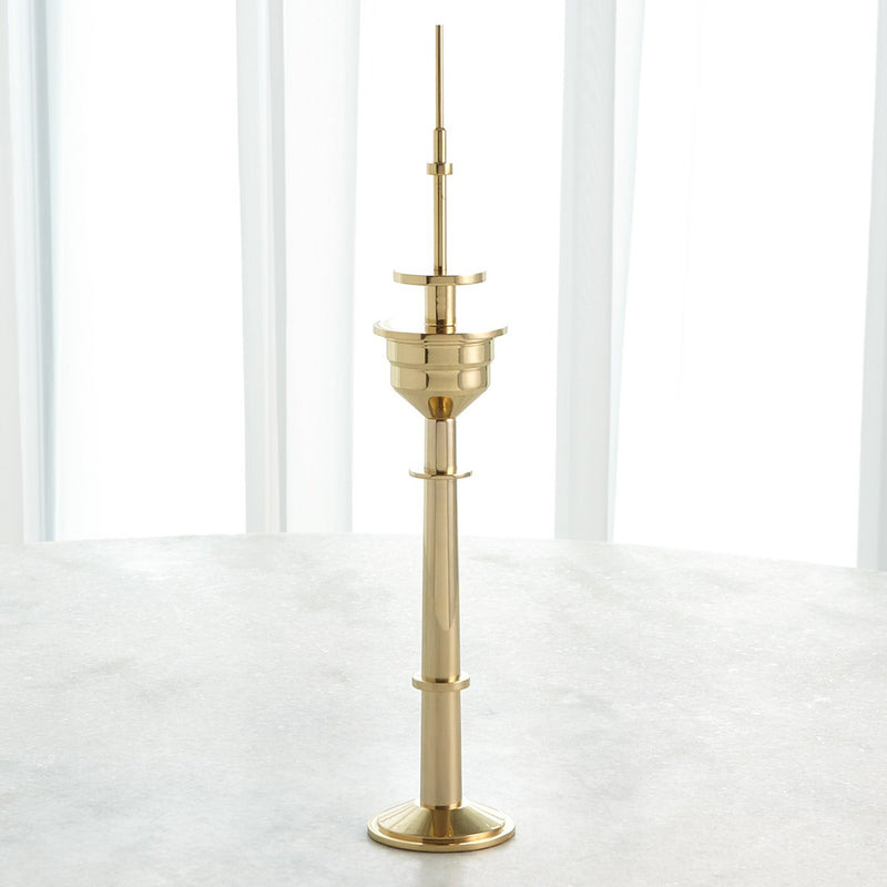 Global Views Radio Tower Sculpture - Final Sale