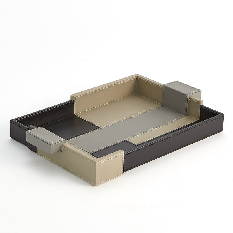 Global Views Piet Tri-color Tray