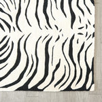 Global Views Zebra Wool Rug