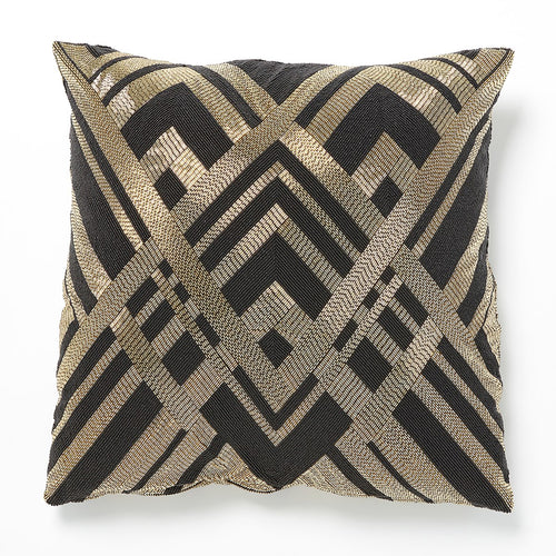 Global Views Woven Line Throw Pillow