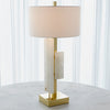 Global Views Posh Block Table Lamp