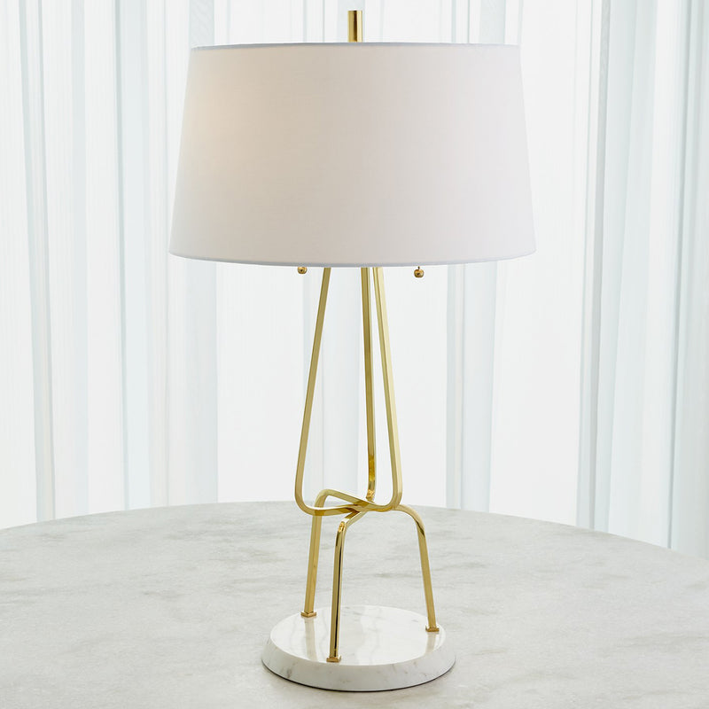 Global Views Intersecting Table Lamp