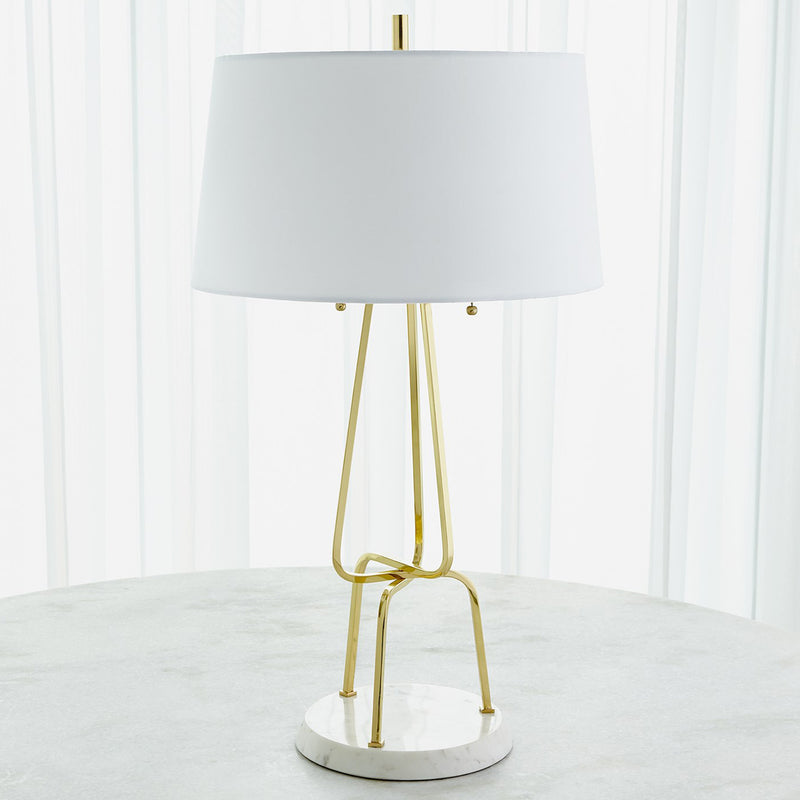 Global Views Intersecting Table Lamp