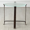 Global Views Melting Glass Side Table