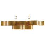 Currey & Co Grand Lotus Oval Chandelier