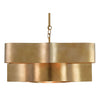 Currey & Co Grand Lotus Oval Chandelier