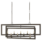 Currey & Co Middleton Rectangular Chandelier