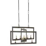 Currey & Co Middleton Rectangular Chandelier