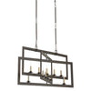 Currey & Co Middleton Rectangular Chandelier