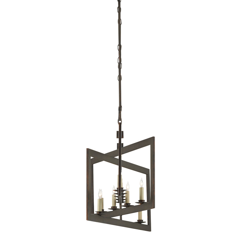 Currey & Co Middleton Rectangular Chandelier