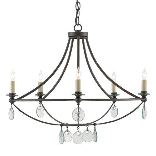 Currey & Co Novella Small Chandelier