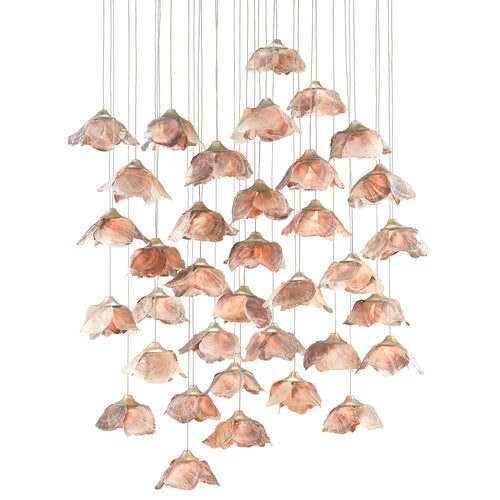 Currey & Co Catrice 36-Light Multi-Drop Pendant