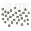 Currey & Co Giro 30-Light Multi-Drop Pendant