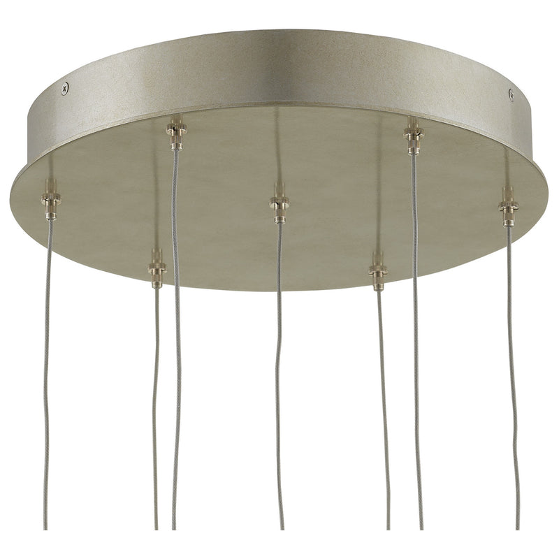 Currey & Co Dove 7-Light Multi-Drop Pendant