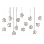 Currey & Co Finhorn Rectangular 15-Light Multi-Drop Pendant